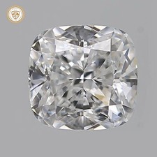 GIA CERTIFIED 0.70 Cts. Natural Cushion Cut Diamond E Color VVS1 Clarity 2860.84 per carat