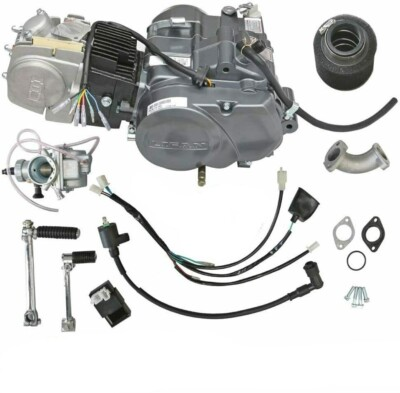 #ad 110cc 125cc 140cc 150 160 Racing Engine Motor Electric Kick Start Reverse Manual $458.84