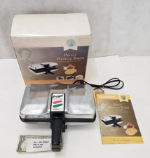 VillaWare Prego Pizzelle Baker Maker 3600-NS Italian Cookies - Electric TESTED