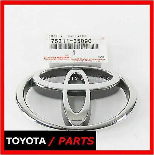 FACTORY TOYOTA T100 4RUNNER PICKUP TACOMA GRILLE EMBLEM FRONT 7531135090 OEM - Picture 1 of 1