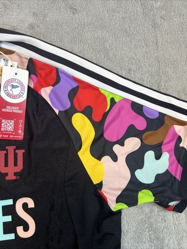 Adidas INDIANA Hoosiers Love Unites Soccer Aeroready Jersey Shirt Large IU RARE - Picture 8 of 12