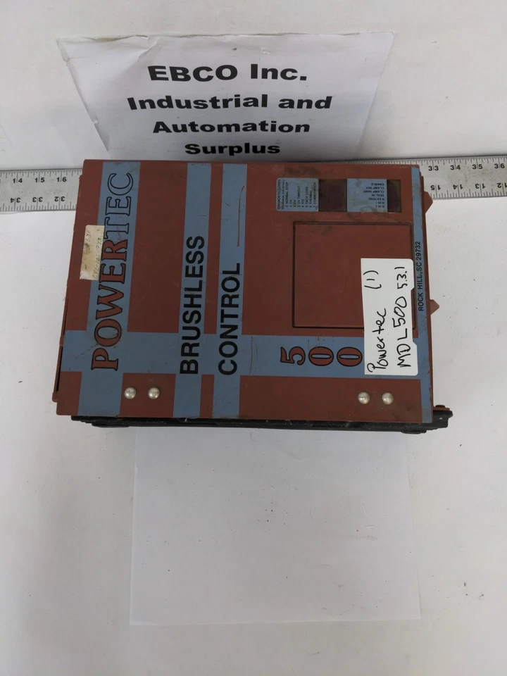 CONTROL SIN ESCOBILLAS POWERTEC MDL 500 C002.5R2CH026 2HP Foto 4 de 4