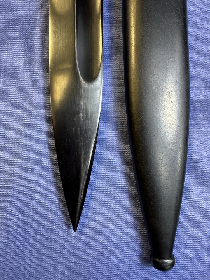 MINTY MATCHING WW2 GERMAN K98 BAYONET w SCABBARD-S/185 37 ELITE DIAMANT - Image 4 of 4