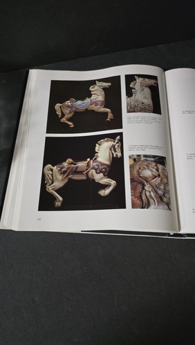 Vintage Art Of The Carousel Charlotte Dinger Signed 1983 Hardcover Horses Photos - Picture 8 of 11