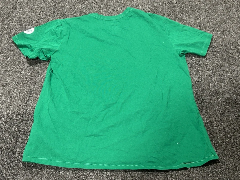 Camisa Whole Foods Market Unisex Extra Pequeña Verde Algodón Orgánico Camisa Loomstate Foto 4 de 4