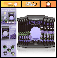 Moisturizing Lavender Paraffin Wax Refills for Hand Feet - 10 Pack, Deep Hydra
