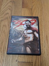 300 DVD 2007 Widescreen Edition Zack Snyder Gerard Butler Special Features