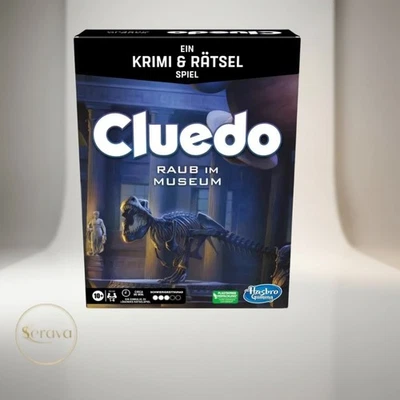 Hasbro Gaming Cluedo Raub im Museum Escape und Rätselspiel Neu OVP 2. Wahl* - Bild 1 von 3