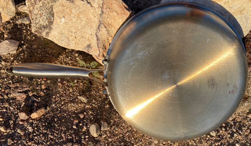 Ti Kochgeschirr Titan 10" gehämmert Pfanne Herdplatte/Ofen kompatibel Ti Haltbarkeit - Bild 2 von 9