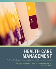 Lombardi Donald J./ Scherme...-Health Care Ma...