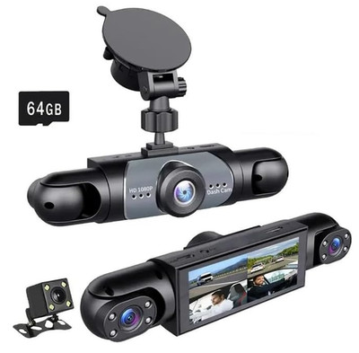 Saker Full View Car Dashcam System: 360° Full View Car Dashcam System,4 Channel