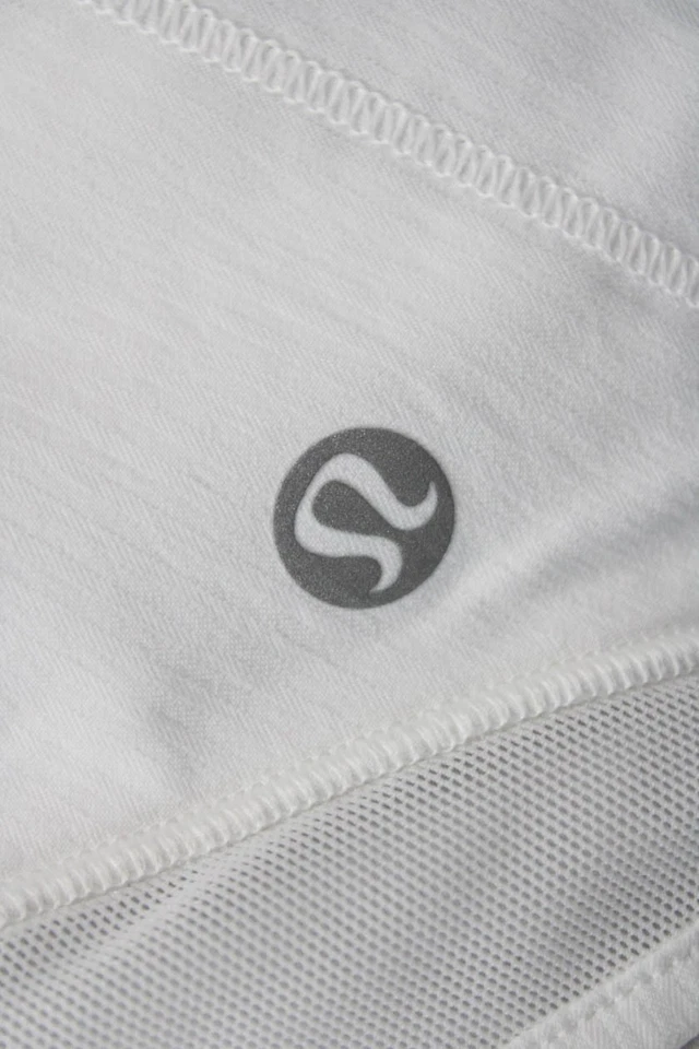 Pantalones Cortos Atléticos Lululemon Unisex Blancos Talla 8 Foto 4 de 4