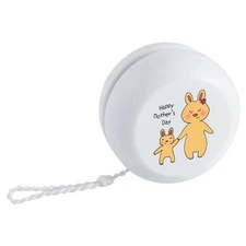 'Happy Mother's Day Bunnies' Retro Style Yo-Yo (YY00046595)