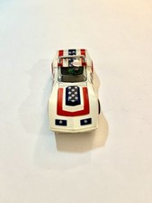 Tyco Wht/Red/Blu Stars  Stripes 427 Corvette A/P 76 H/O Slot Car