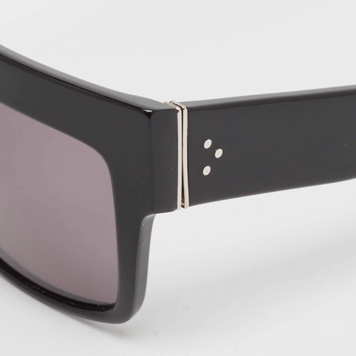 Celine BlackGrey CL41756 ZZ Top Rectangle Sunglasses | eBay