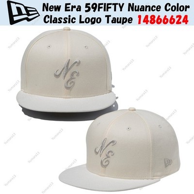 New Era 59FIFTY Nuance Color Classic Logo Taupe 14866624
