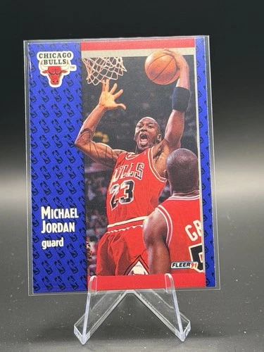 1991-92 Fleer Michael Jordan #29 Chicago Bulls MJ HOF