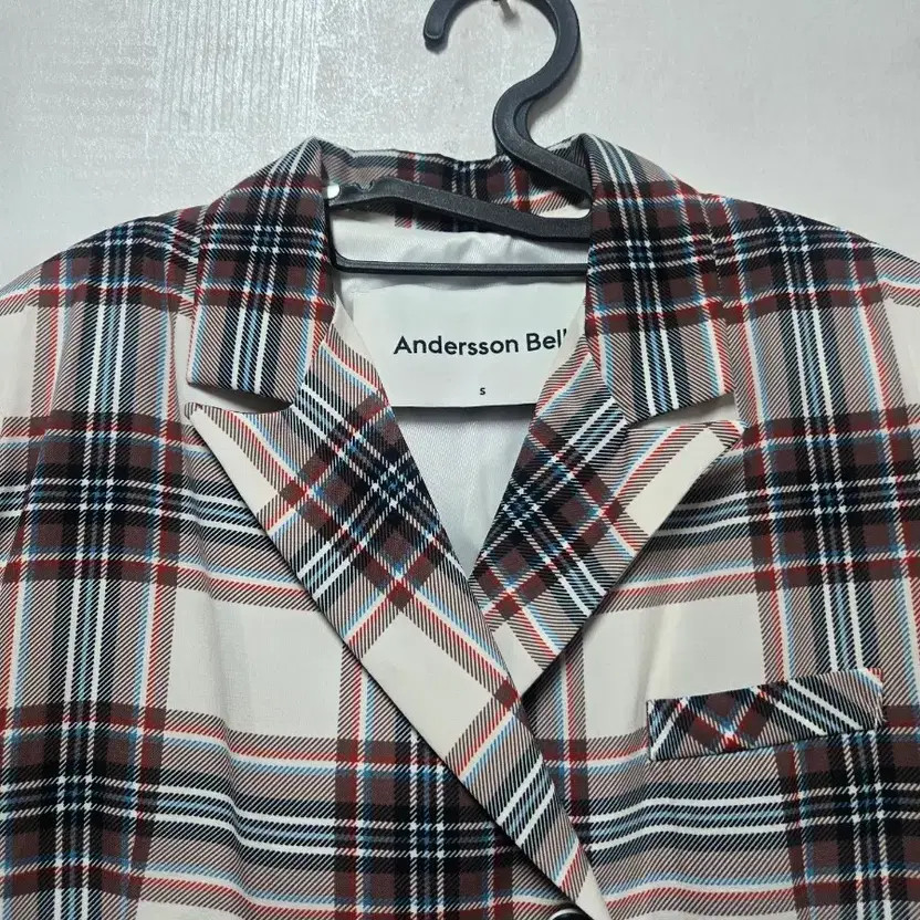 Andersson Bell Check Pattern Blazer Jacket S - image 2