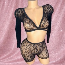 Exotic Dancewear Stripper Rave wear Set