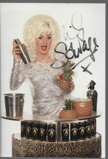 LILY SAVAGE aka Paul O'Grady (1955 2023) Drag Queen & Comedian Signed Pic