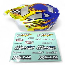 HSP Off Road Nitro RC 1/10 Buggy Body Shell BLUE 06027 66001 - With Stickers