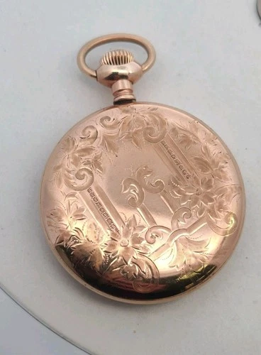 Vintage or Antique Illinois Elgin Gold Filled Pocket Watch #232488 NOT Running