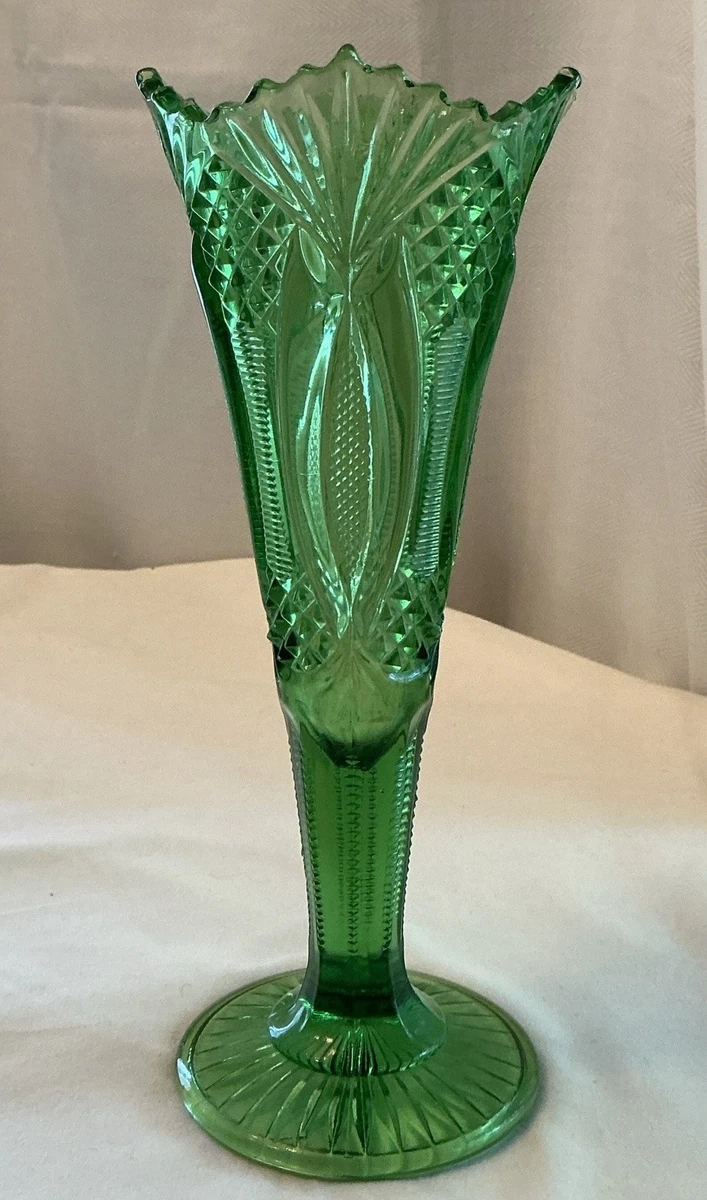 Glass Green Collectible Original 1850-1899 Time Period