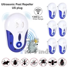 Ultrasonic Pest Repeller Plug-in Home Ultrasonic Pest Control Device Cockroach