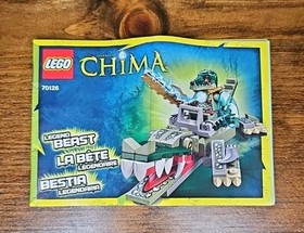 Lego Chima Legend Beast Lot Of 2 70123 Lion 70126 Crocodile No Minifigures 
