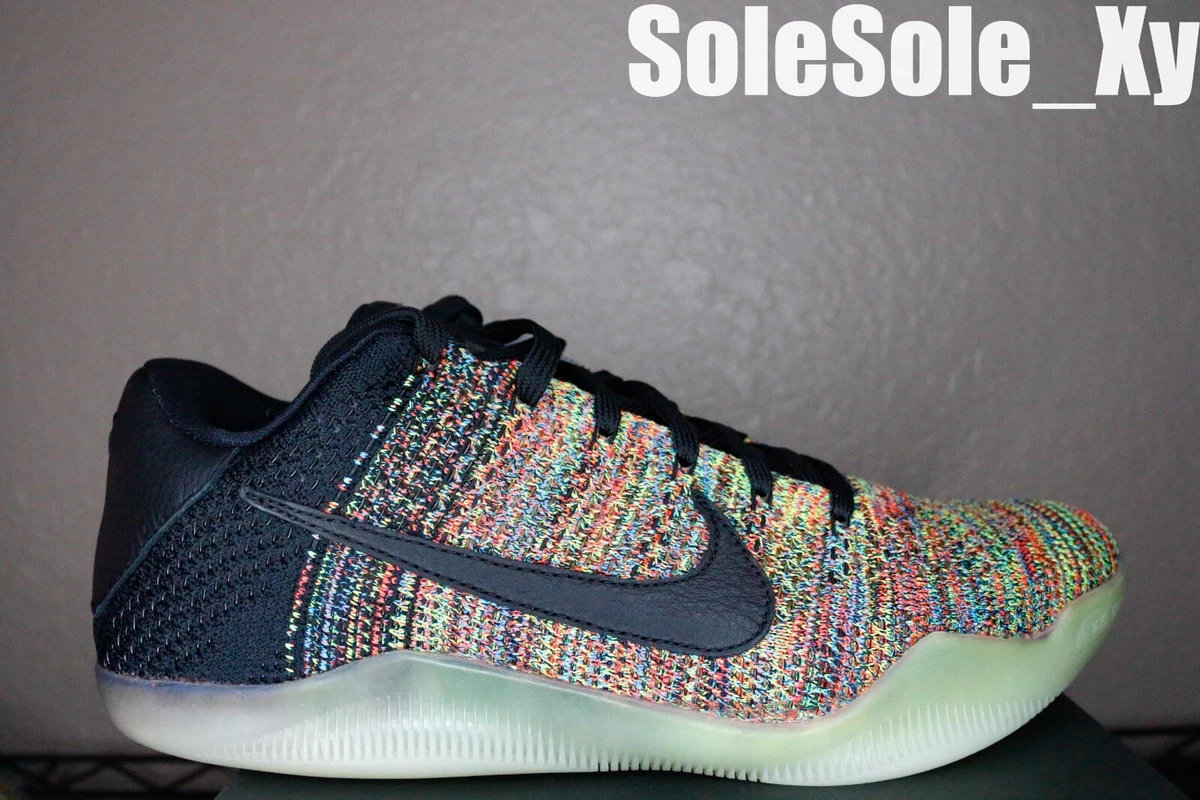 Nike Kobe 11 Elite Low Flyknit iD Black for Sale | Authenticity