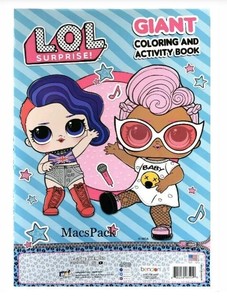 Lol Surprise Giant Coloring and Activity Book 805219372326 | eBay