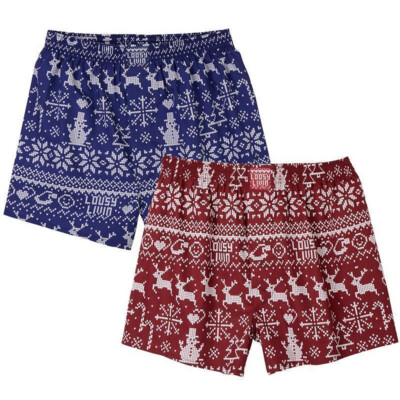 Lousy Livin Boxershorts ''Scandi'' Men Underwear Organic Cotton Winter Design