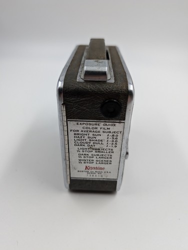 Keystone Bel Air 8mm Movie Film Camera K-42 Untested - Picture 4 of 5