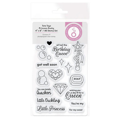 Tonic Studios  - ACRYLIC STAMPS - TOTS TOYS PRINCESS DUCKY