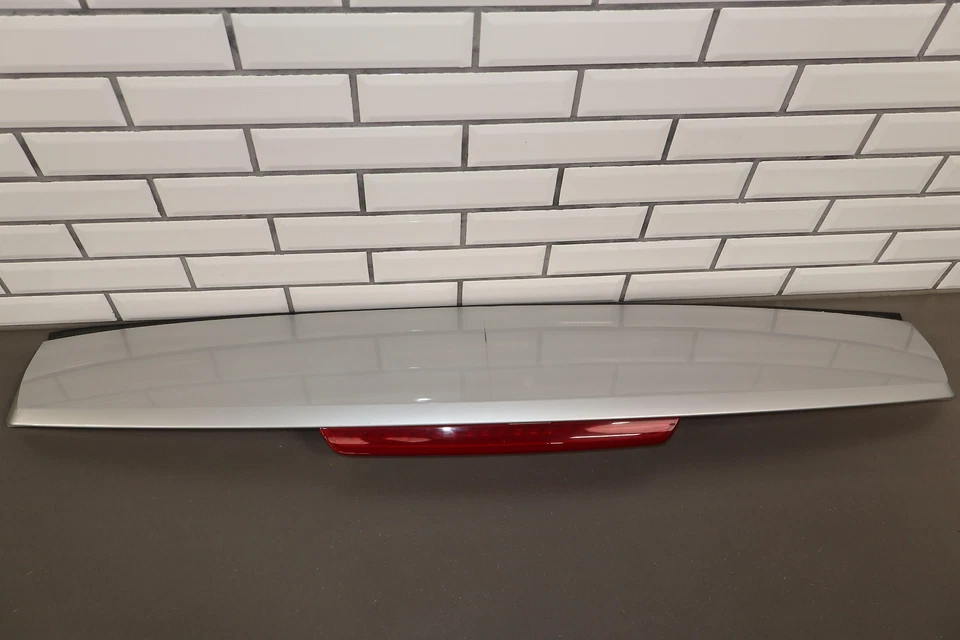 07-14 Chevy Tahoe Suburban OEM Rear Spoiler with 3rd Brake Light (Silver GGZ) - Image 2 of 4