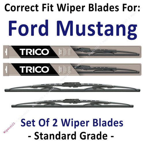 20052009 Ford Mustang Wipers 2Pack Standard Wiper Blades 30221/
