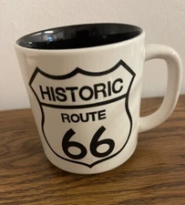 Vintage Route 66 Coffee Cup Mug by M Ware