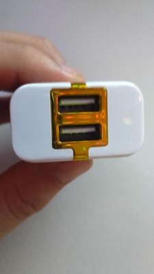 USB Charger Plug, 2 Port USB Power Supply 5 V / 2.1 A Charging Adapter, USB P...