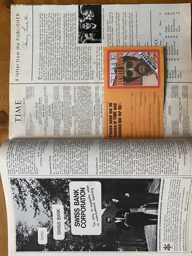 Time Magazine 1971 Ali MacGraw Israel Jews John Wayne M Ali Pimps S Fran - Picture 3 of 13