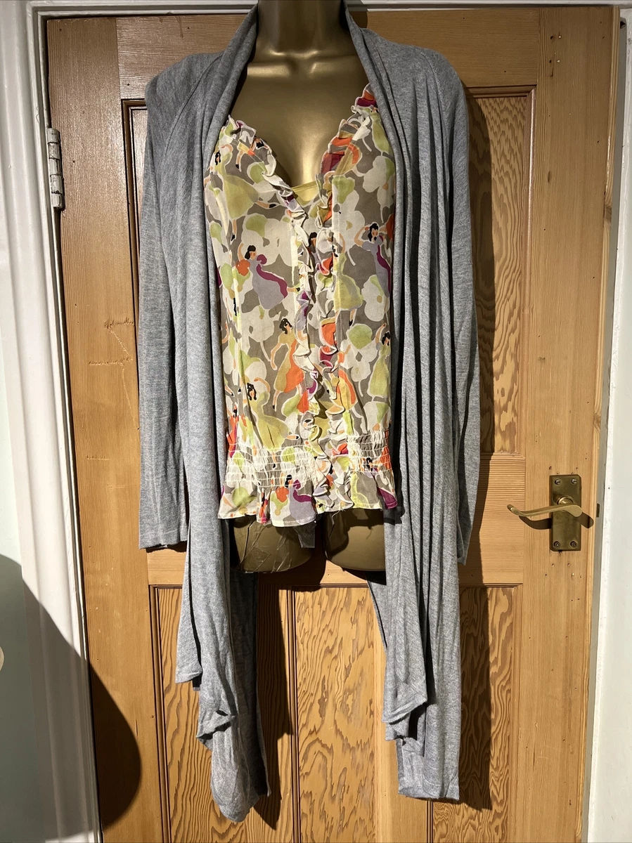 Cardigan blouse hotsell top