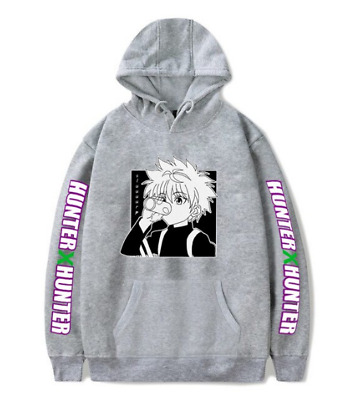 Killua Hoodies Hunter x Hunter Anime Cosplay Sweatshirts Pullovers Tops