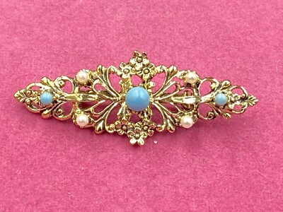Broche Rétro Signée GERRYS - Couleur Argent Brillant - Très Bon état