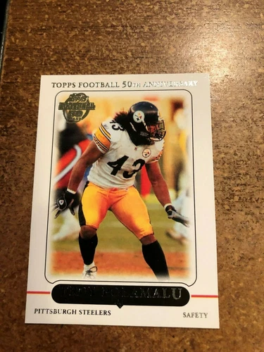2010 Topps Football 2005 Reprint # 174 Troy Polamalu
