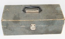 Vintage 1970s - 8 Track Tape Carrying Case Storage Holder Holds 24 Blue Jeans