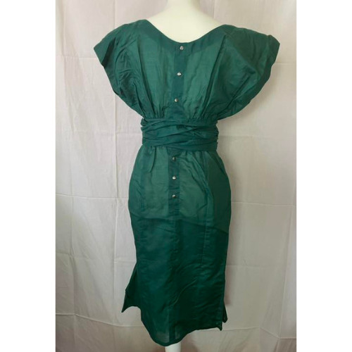 Thierry Mugler Dress Green Size JP 9/M Preowned One Of A Kind Ultra Rare image 4