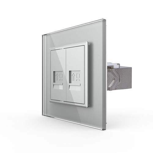 LIVOLO Touch Glas Lichtschalter Steckdosen Taster Dimmer Satdose Wechselschalter - Bild 299 von 320