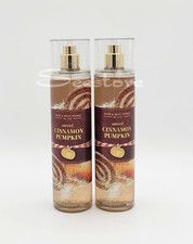 Bath Body Works Sweet Cinnamon Pumpkin Fine Fragrance Body Mist 8 oz Set of 2