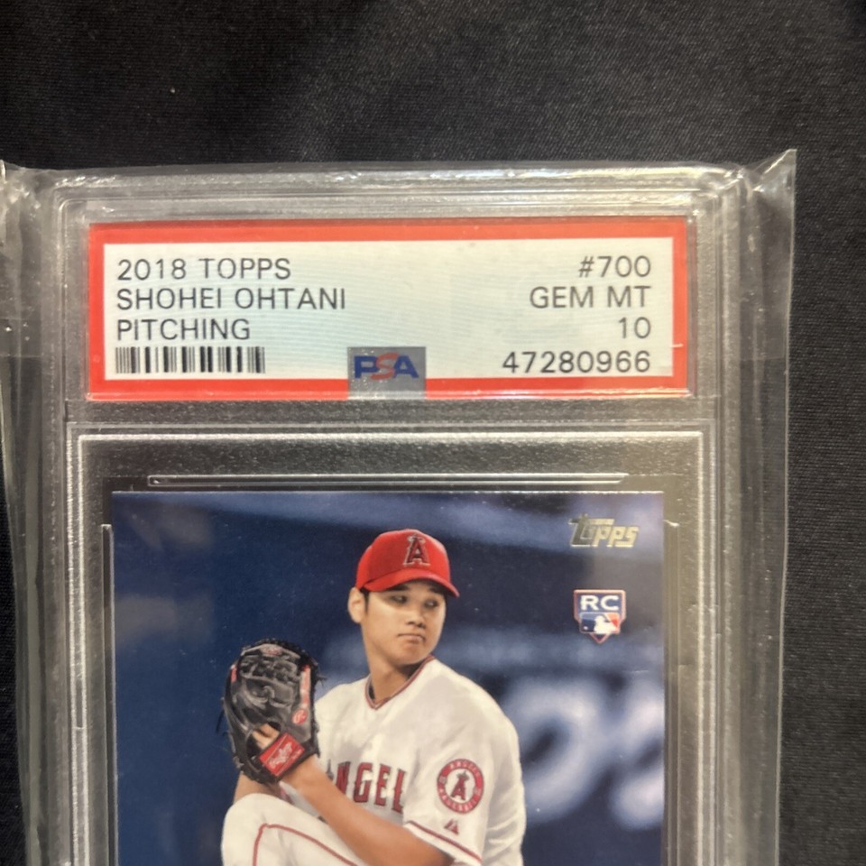 PSA10】GEN MINT 2018 TOPPS NOW #5 大谷翔平 MLBデビュー戦 初打席初安打