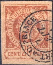 HAITI, YV # 6, USED