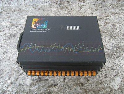 I/OTech ChartScan 1400 Portable Data Recorder w/ CSN14/TC/P & CSN14/LV/T Cards
